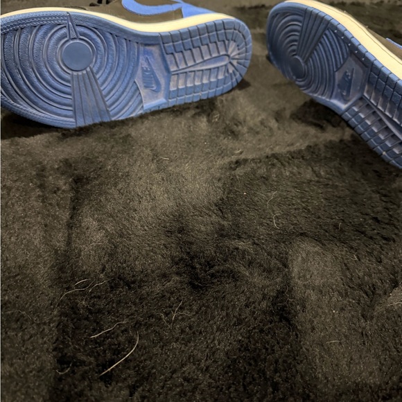 Jordan Black and Blue Suede 1s - Picture 9 of 9